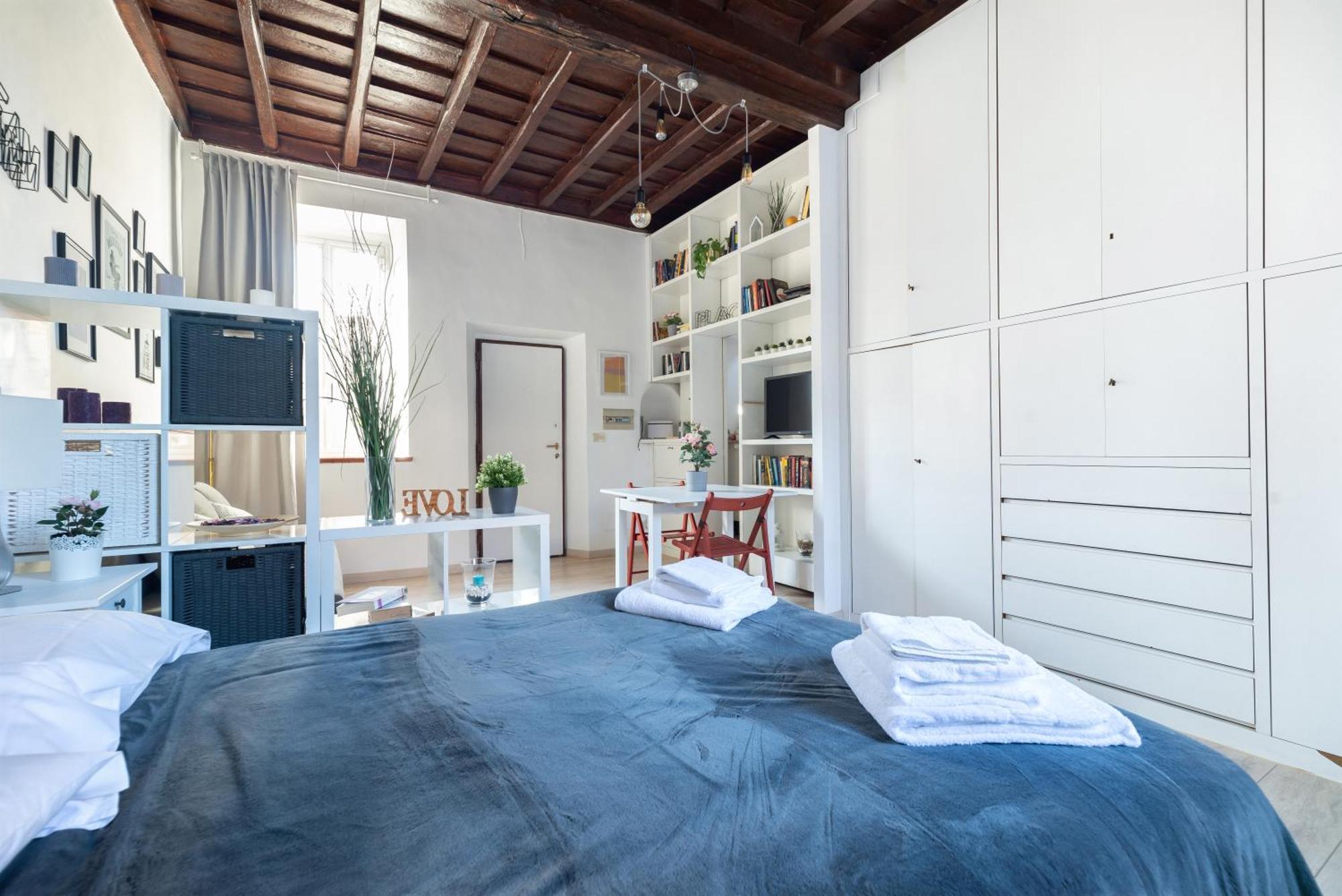 Cozy Studio Campo De Fiori Rom Eksteriør billede